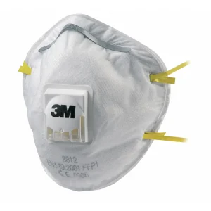3M 8000 Series FFP1 Valved Cup-Shaped Respirator White