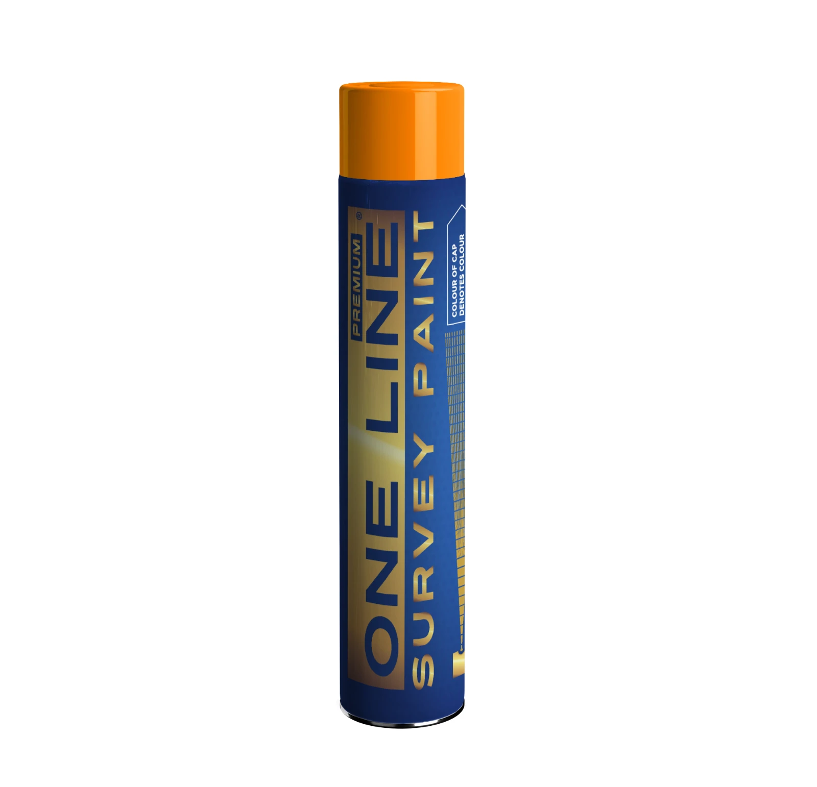 Survey Aerosol Semi Permanent 750ml Orange