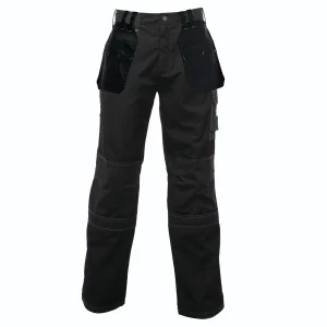 Regatta Hardwear TRJ335 Polycotton Holster Trouser 42" Regular Fit Black