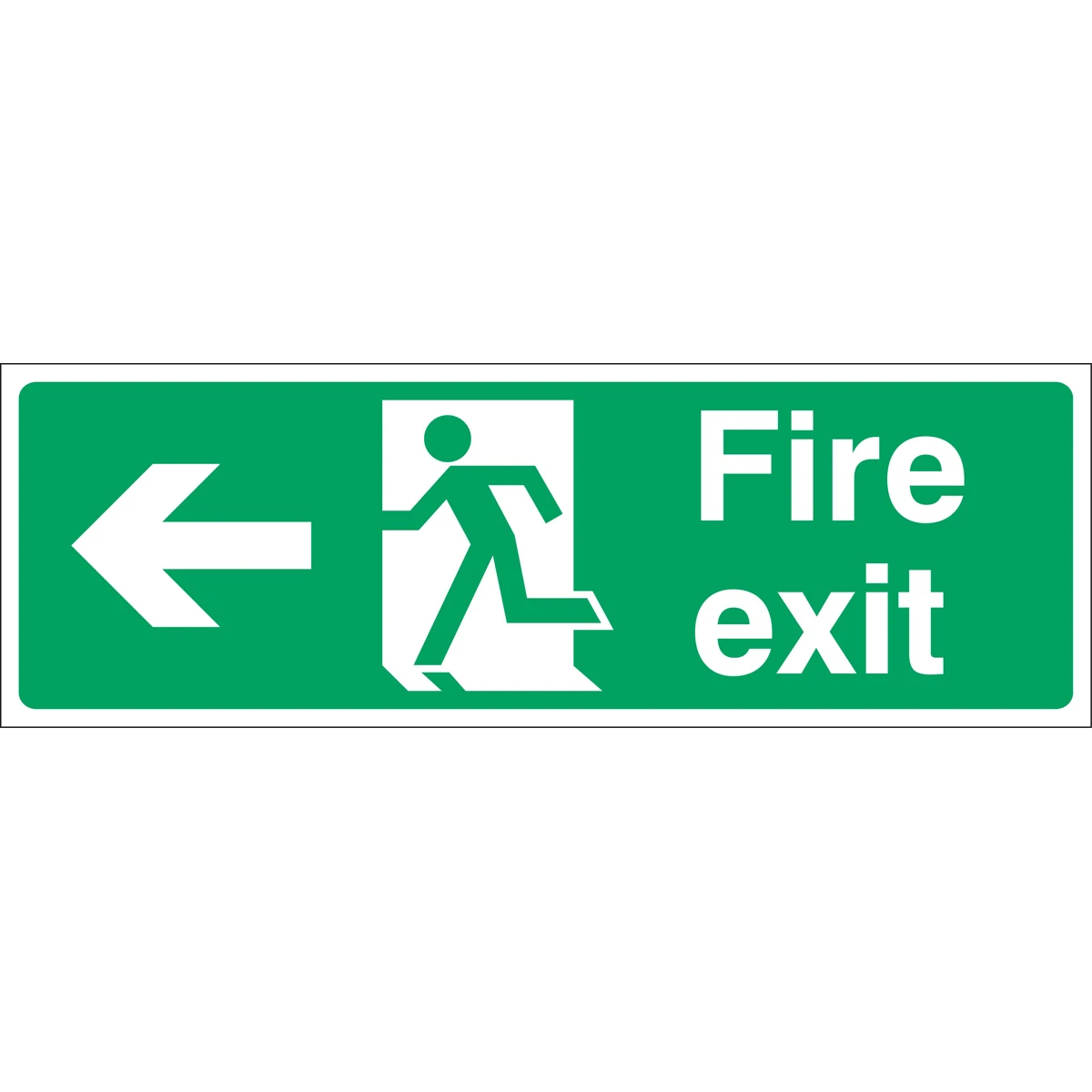 Fire Exit Left Sign