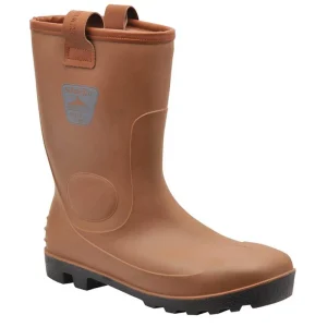 Portwest Neptune FW75 SB Steel Midsole AntI-Static Rigger Boots Size 10 Tan