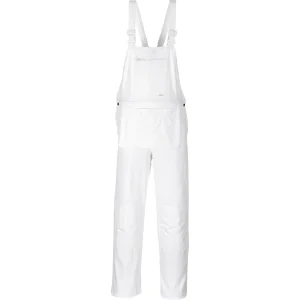 Portwest S810 Bolton Painters Cotton Bib & Brace XL White