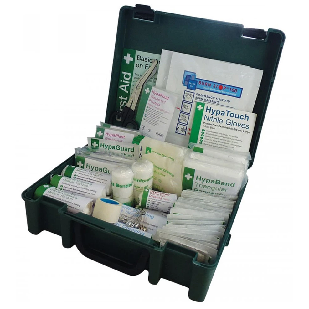 British Standard First Aid Kit Medium Green