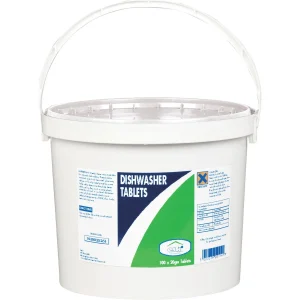Cleenol Dishwasher Tablets Tub 2Kg Green White