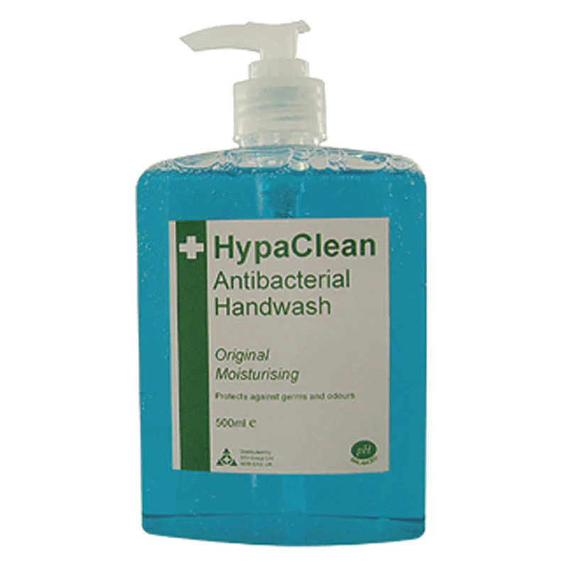 Hypaclean Antibacterial Liquid Handwash 500ml - Image 2