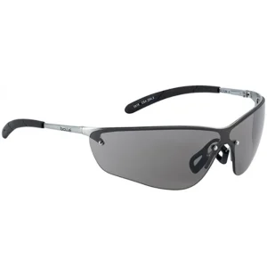 Bolle Silium UV Anti-Scratch Safety Spectacle Metal Frame with Smoke Lens