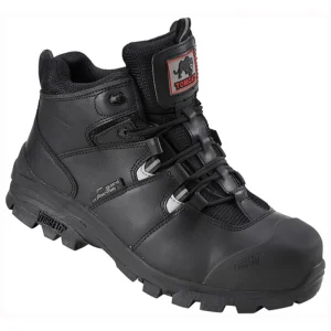 Rock Fall TC3000 Rhyolite Grain Leather Active-Step Metatarsal Boot Size 10 Black