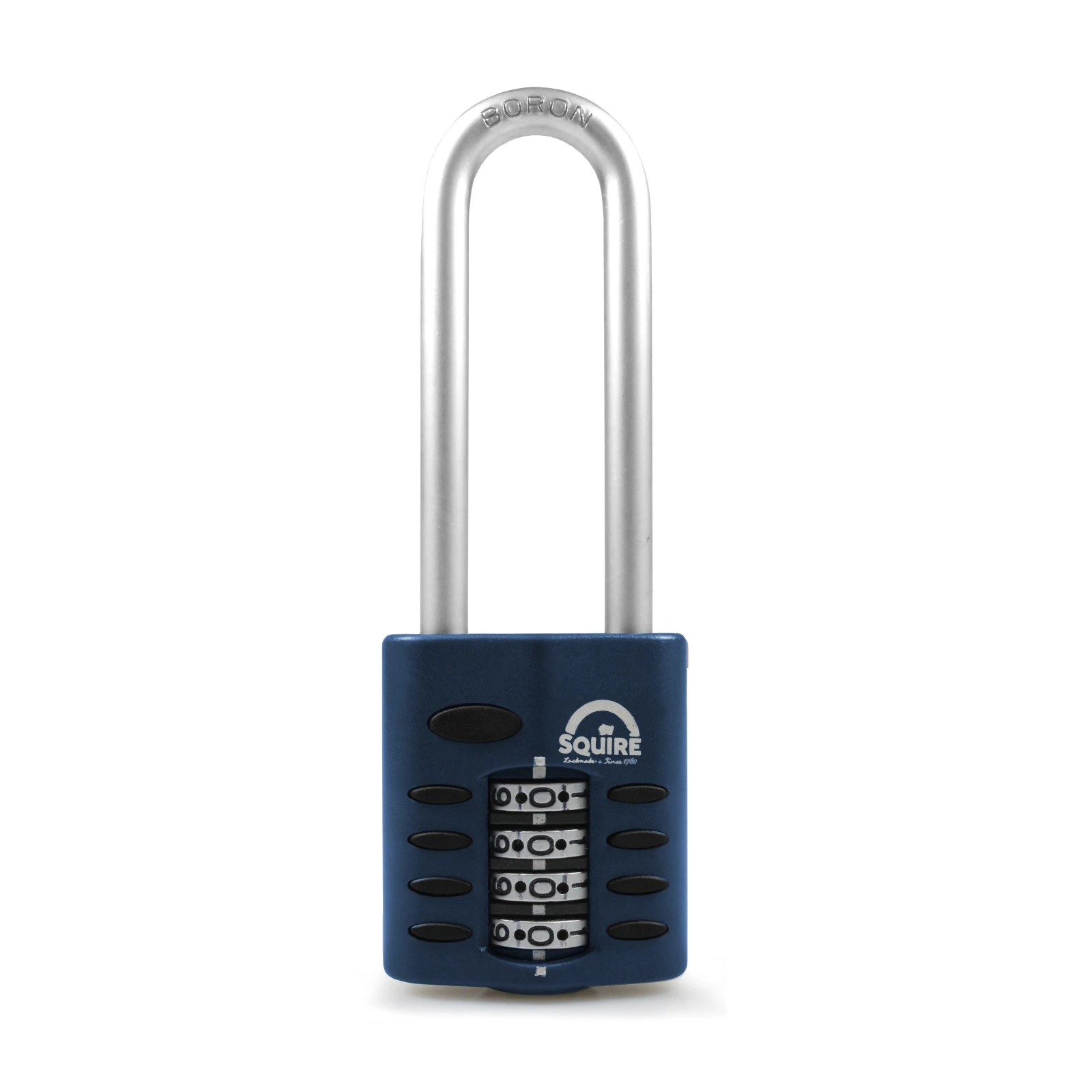 Padlock Combination Extra Long Shackle 40mm Blue