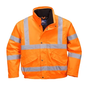 Portwest GO/RT Waterproof HI-Vis Bomber Jacket XXL Orange