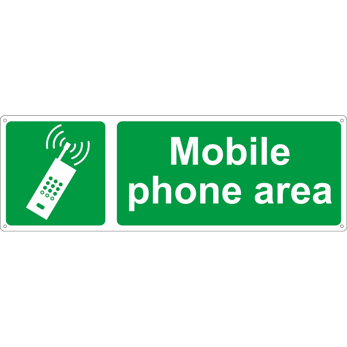 Mobile Phone Area Sign - Image 2