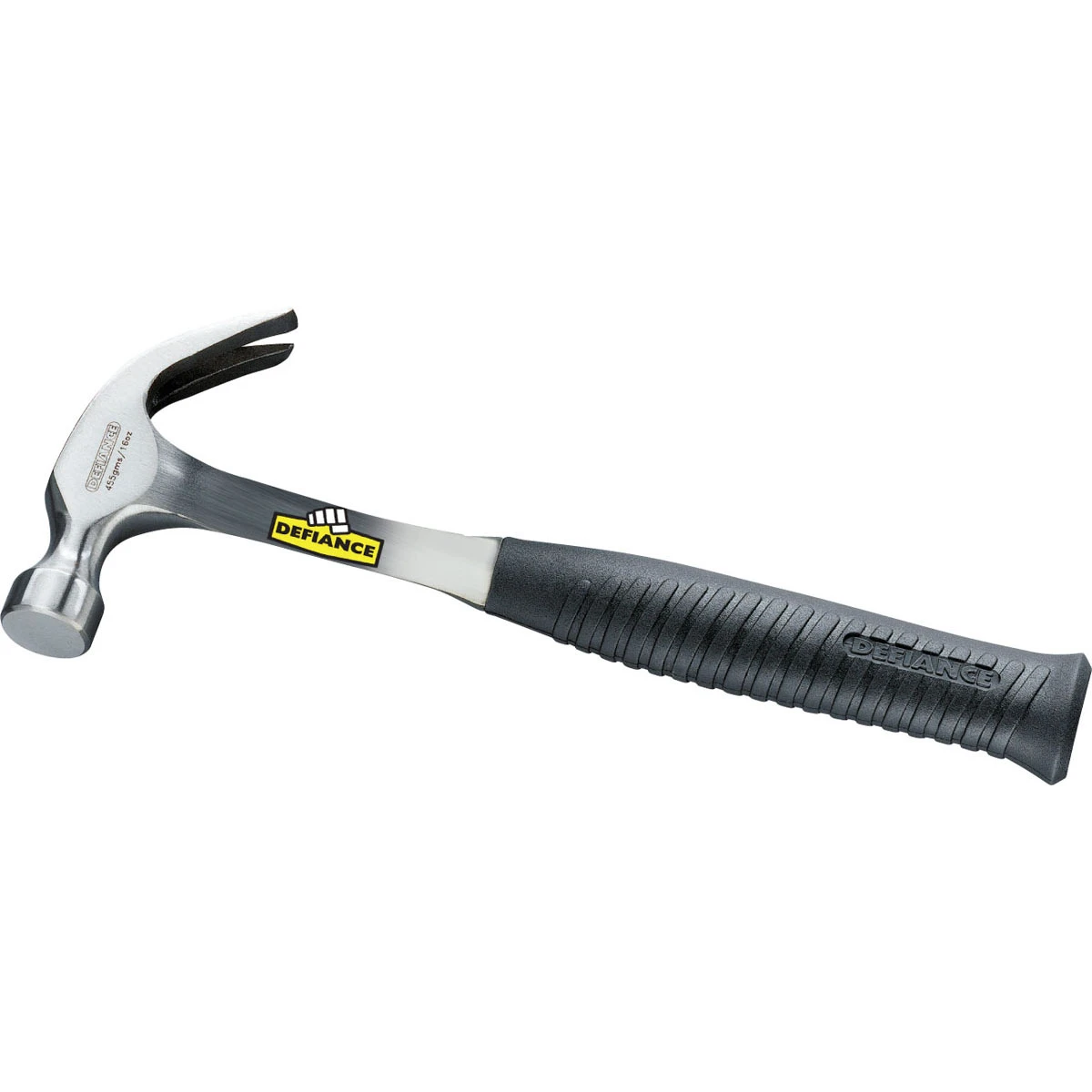 567g All Steel Claw Hammer with Rubber Grip Handle