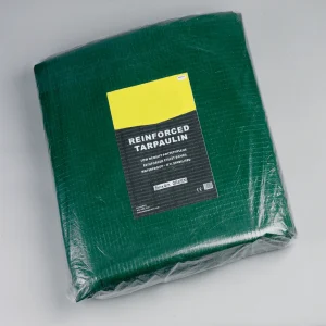 Tarpaulin Reinforced Flex 8m x 4m Green