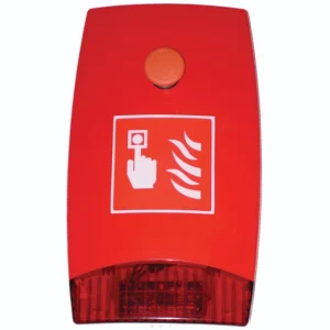 Site Alarm Push Button Battery Powered 190 x 330 x 95mm Red