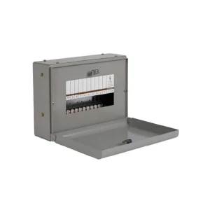 Enclosure 9 Module Door+Terminal IP4X Metal
