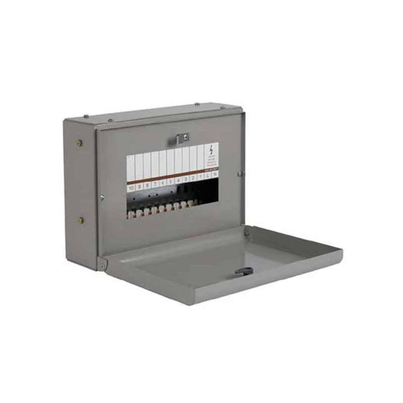 Enclosure 9 Module Door+Terminal IP4X Metal