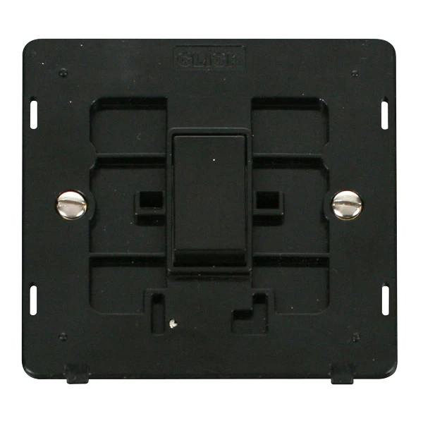 Switch Interior 1 Gang 2 Way 10AX Black