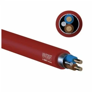 VFP NOBURN 1.5mm² Red Fire Performance Soft Skin Standard Cable 2-Core