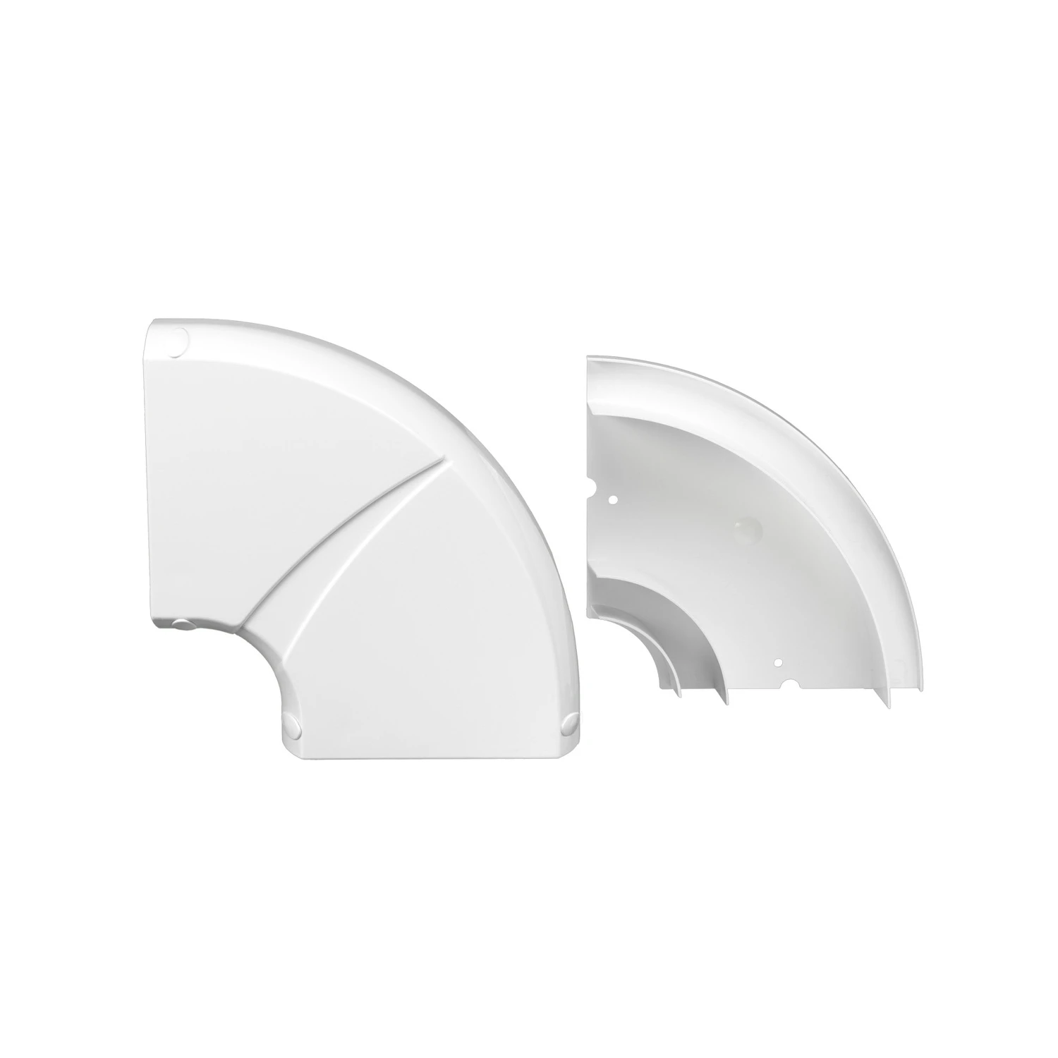 Angle Flat 150mm x 60mm UPVC White - Image 2