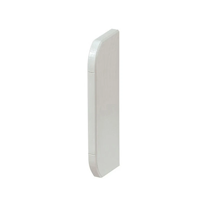 End Cap For 3D Antibac Dado Trunking White PVC - Image 2
