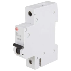 Wylex MCB 10A SP Type C 6kA