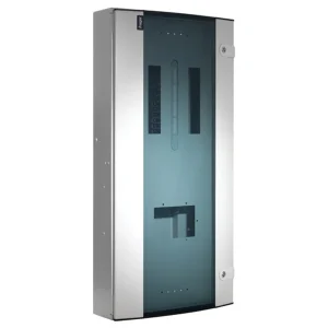 Distribution Board 12 Way Triple Pole+Neutral Glazed Door 250A