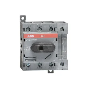 ABB Switch Disconnector Front Operated 4P Term Clamps 63A IP20