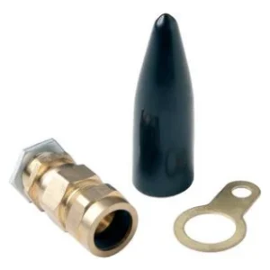 M63 Economy Outdoor SWA CW Pack Brass Gland And Locknut Shroud