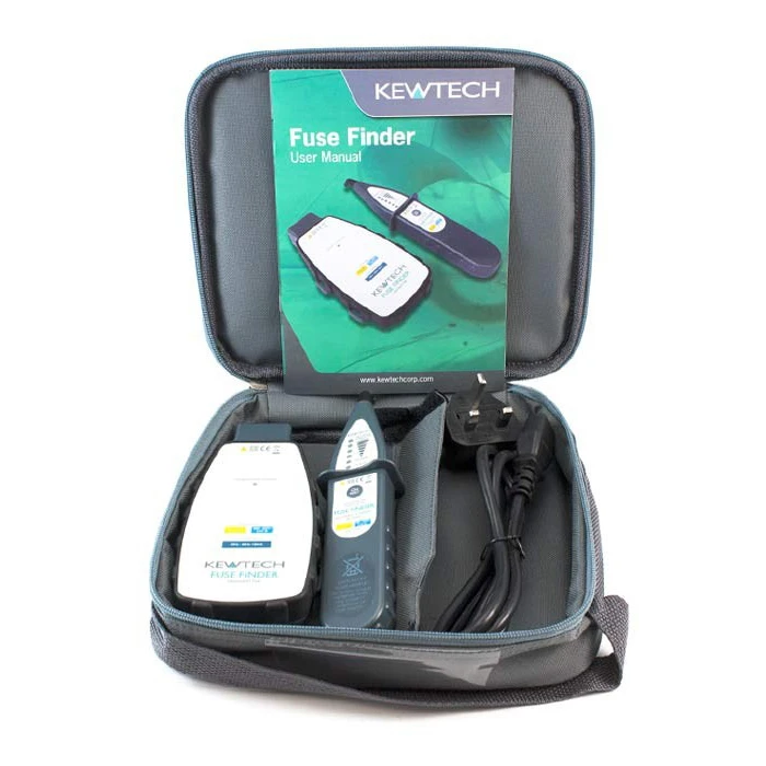 Kewtech Fuse Finder Receiver, Transmitter & Mains Lead Only