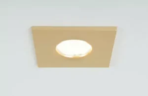 KSR Firebreak Qr Bezel Square Satin Brass