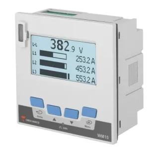 Three-Phase Mid Power Analyzer 230 V L-N 400 V L-L 5 (6) A Rs485 Modbus Rtu Pulse Output