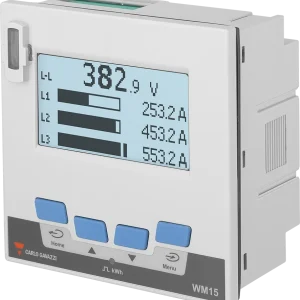 Three-Phase Mid Power Analyzer 230 V L-N 400 V L-L 5 (6) A Rs485 Modbus Rtu Pulse Output