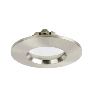 Aurora EFD Pro Satin Nickel Fixed IP65 Aluminium Flat Bezel (En-Dlm981X)
