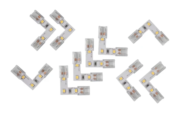 Vegas Easy Clip L Connector For 12V/24V Cct1 Ip20 Led Strip (3Pcs) - Image 2