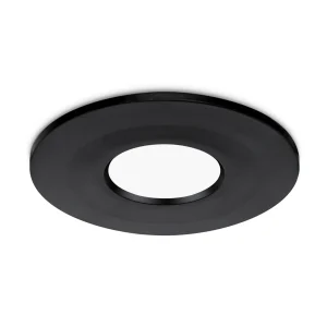 JCC JC010034 Fireguard Downlight Next Generation XL Bezel IP65 Black