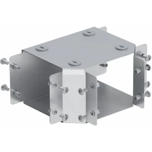 100 x 100mm Galv Trunking Tee Top Cover