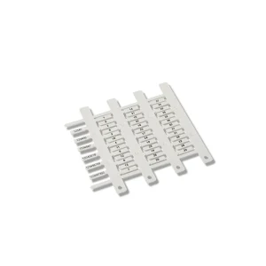 4 x 18mm White ABS  Cable Tag