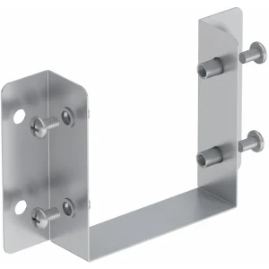 100 x 100mm Galv Trunking Flange Outlet