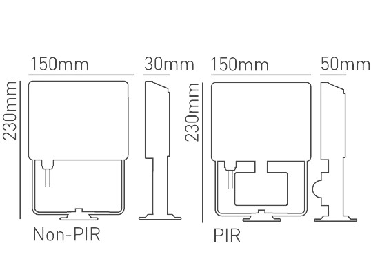 Fld Col Switch Pir 30W - Image 2