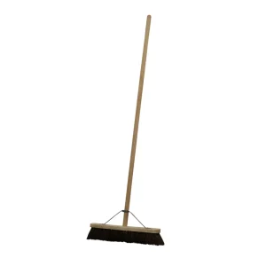 Bassine Broom With Handle & Stay - 18"