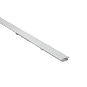 9.6mm Depth 16mm Inner Width Aluminium Recessed Extrusion 2m Long