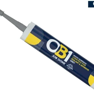 Ob1 Multi-Surface Construction Sealant & Adhesive Grey 290ml