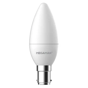 Megaman 143354E 4.9W 4000K Candle B15 - Non Dim