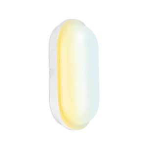 Aurora UtiliteCS White 15W Colour Switchable IP65 Oval Utility Bulkhead
