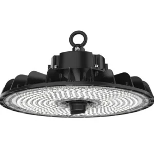 Matt Black Emergency 240W 4000K Ip65 38400Lm High Bay Luminaire