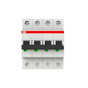 ABB S204-C4 Miniature Circuit Breaker - 4P - C - 4A