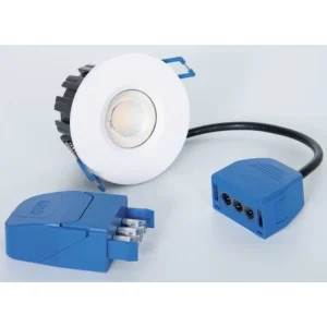 KSR Firebreak Qr Pro Select Dual Wattage & 4Cct LED IP65 Downlight