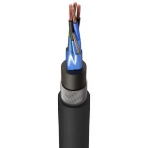 BS53082PT2IS 0.75mm Black 2 Pair Part 1 Type 2 Individual Screened Cable 1m