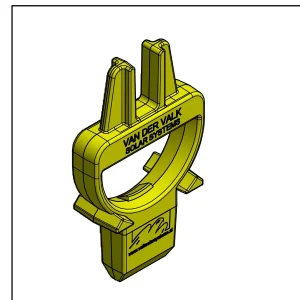 Valk Plastic Alignment Key For Flat Roof Carrier