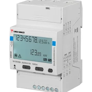 Energy Meter For Direct Measurement Up To 65A Pulse Output. Consumption And Production Measurement Based On The Respective Phase. Debit Approved.