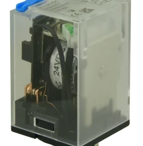 2 Pole 8 Pin 10A Plug In Miniature High Power Relay 24VDC